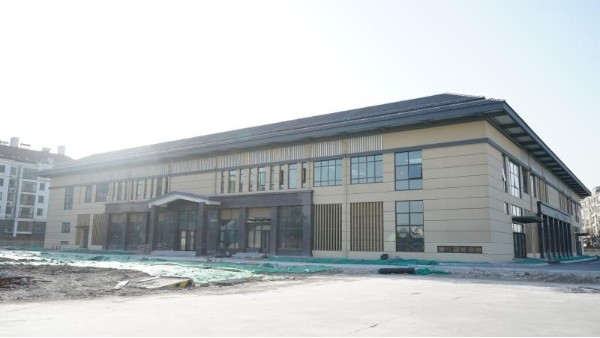 蓬朗農貿市場地下（xià）室擋煙垂壁項目一次（cì）性驗收通過