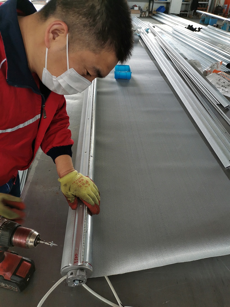 電動擋煙垂壁生產圖