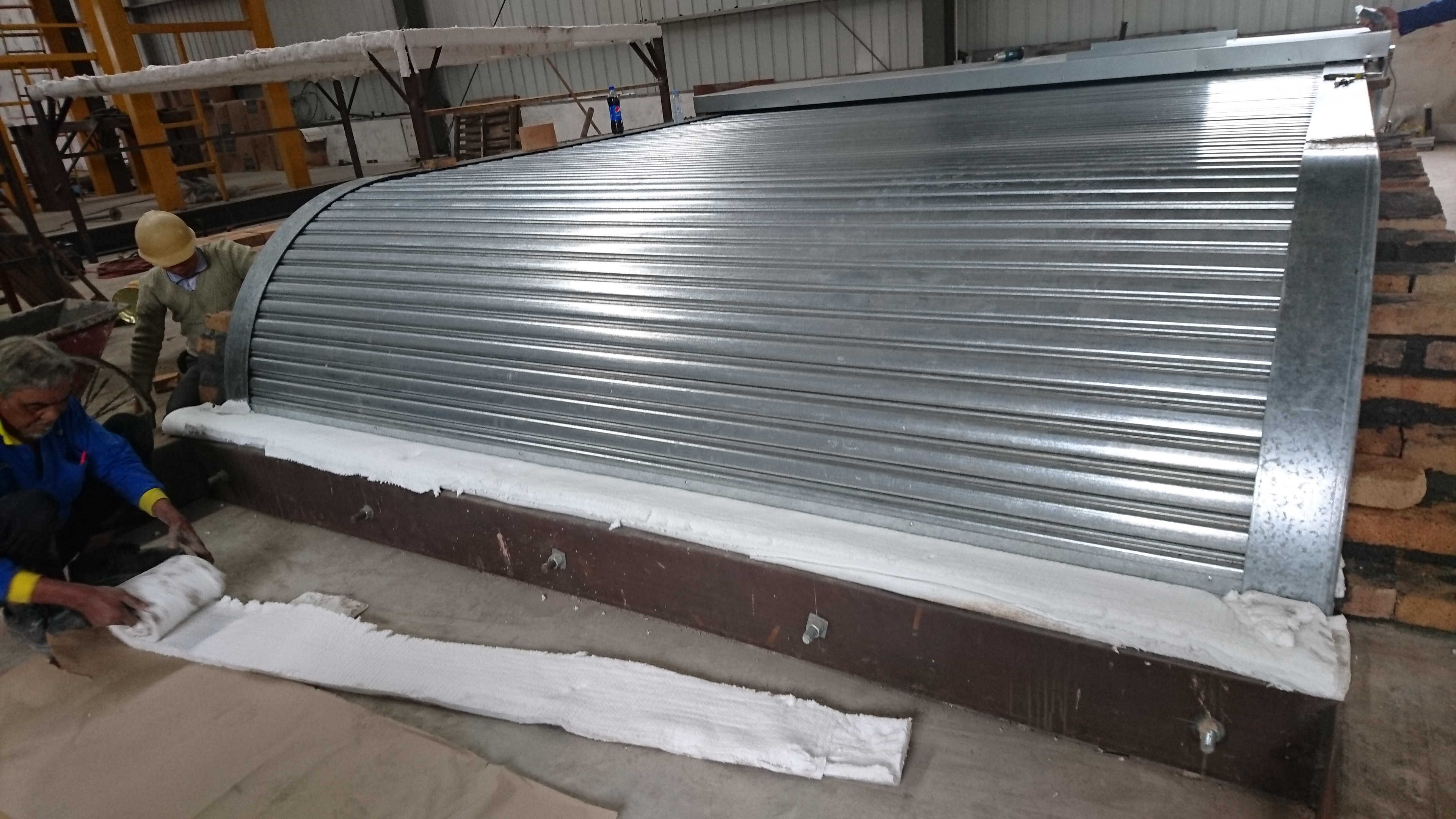 水平卷（juàn）簾門