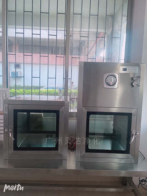 PCR實驗室傳遞（dì）窗的安裝使用