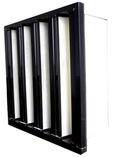 W型V型組合式（shì）亞高效過濾器（qì）優點