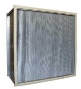 耐400℃高溫高效過濾器運行（háng）條件