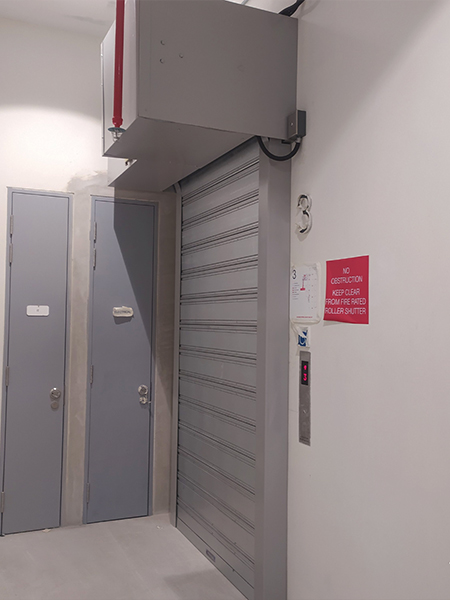 EN鋼質防火卷簾門